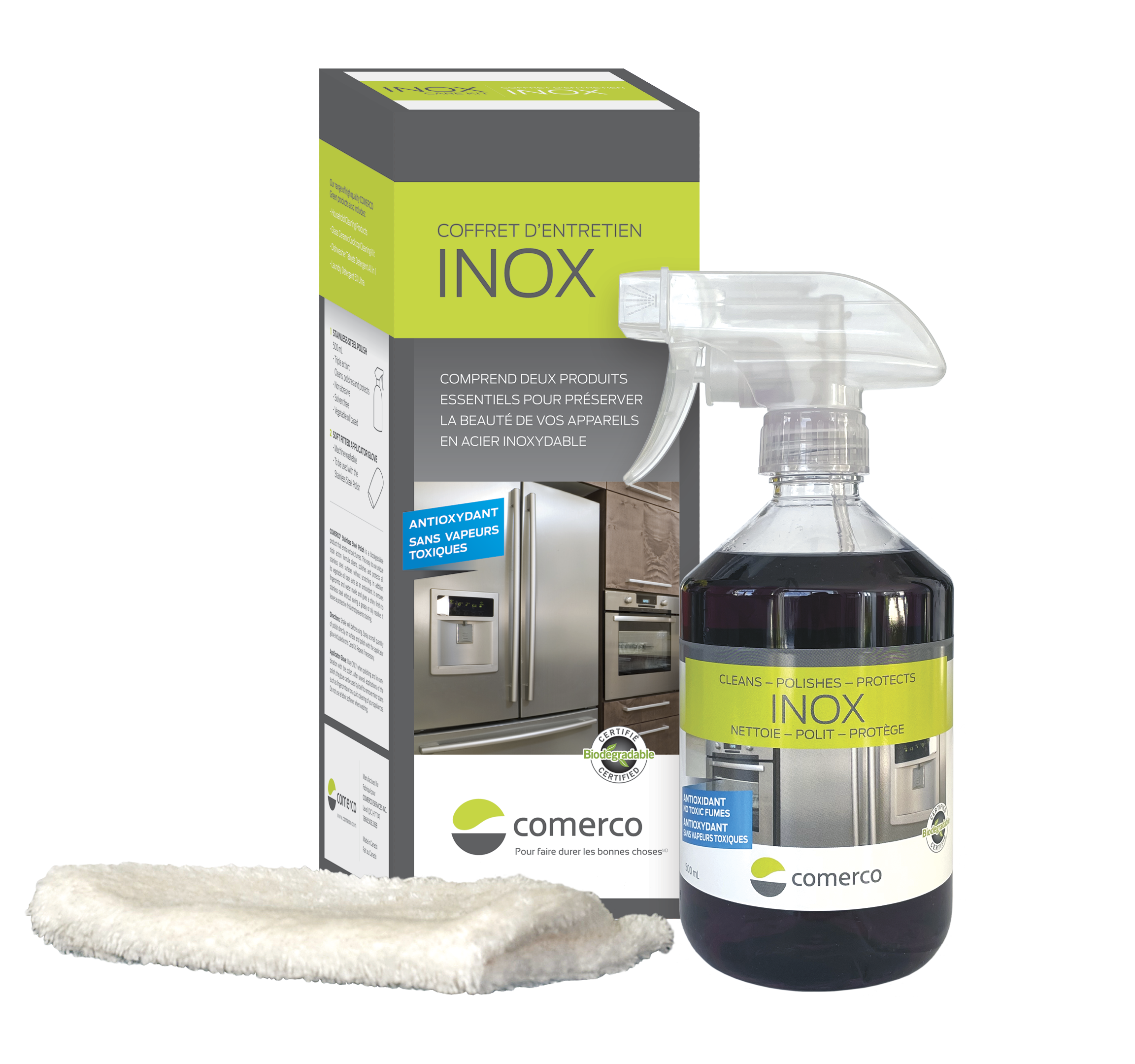 COFFRET D'ENTRETIEN – INOX